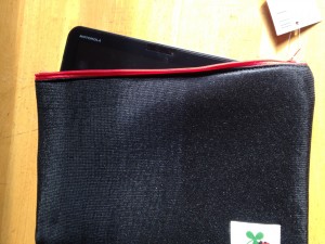 100yen shop's tablet bag