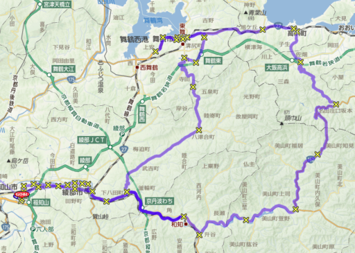 20181202 riding route